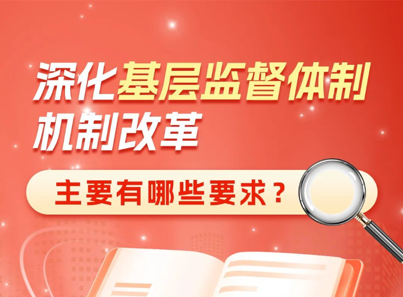 深化基层监督体制机制改革主要有哪些要求？